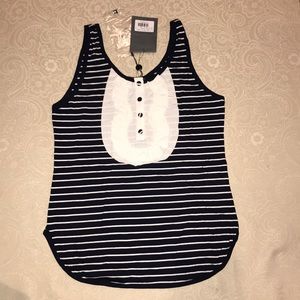 Alexander McQueen Striped Tank Top